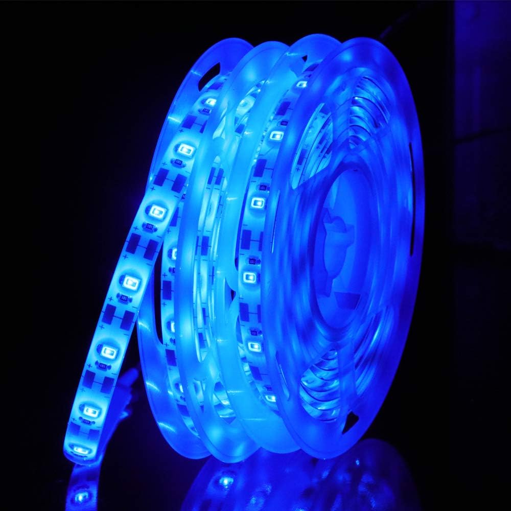 XGiftKey LED Strip Lights Battery Operated, Under Lighting Waterproof, 2Pack 240LED