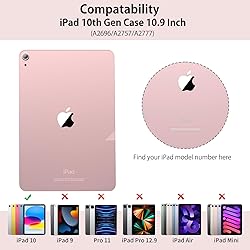 Kenke iPad 10th Generation Case 2022 with Pencil