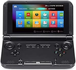 GPD XD Plus [Latest HW &amp; Most Stable Update] Handheld Gaming Console 5" Touchscreen Android 7.0 Portable Video Game Player Laptop MT8176 Hexa-core CPU,PowerVR GX6250 GPU,4GB/32GB,Support Google Store