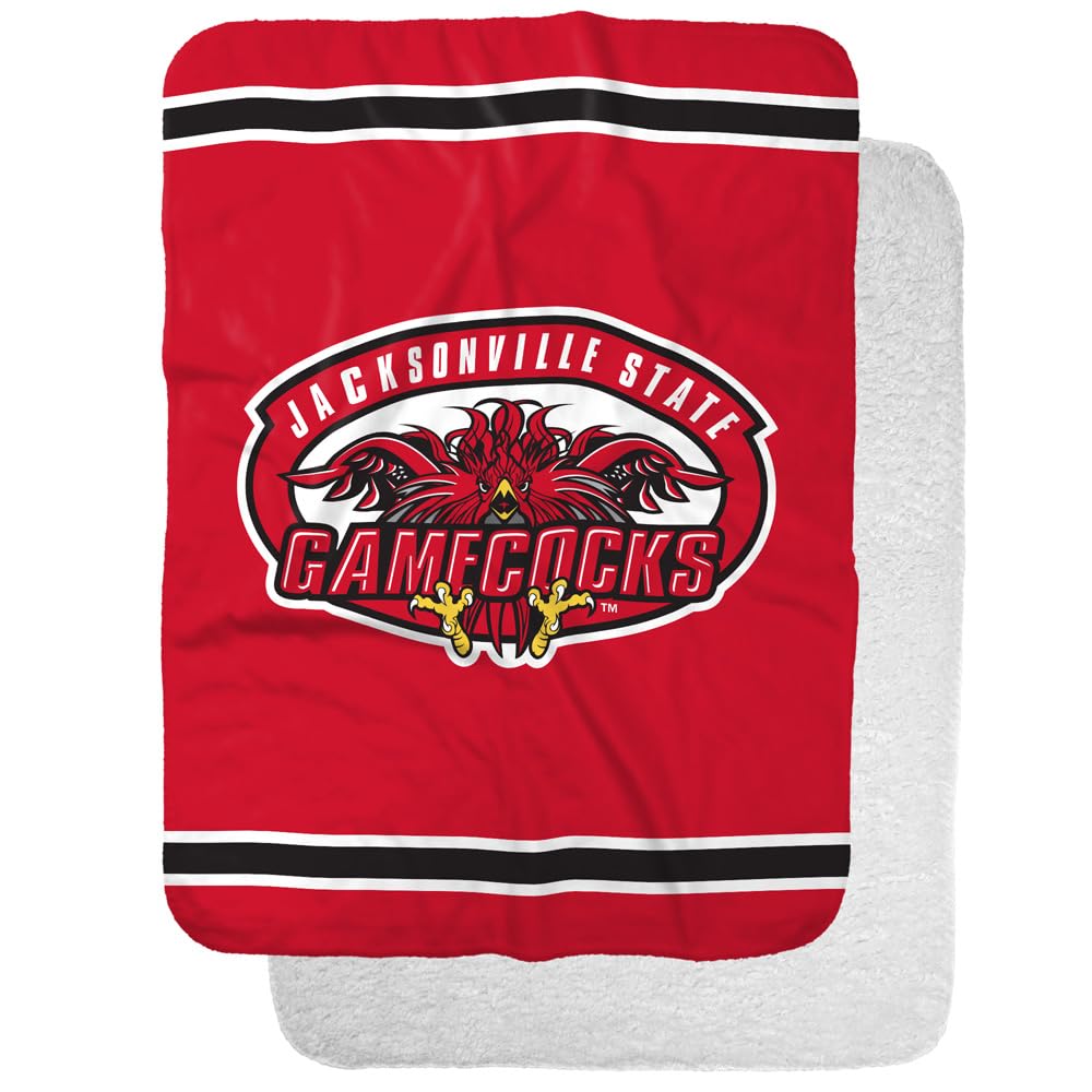 Jacksonville State University Primary Logo Stripes