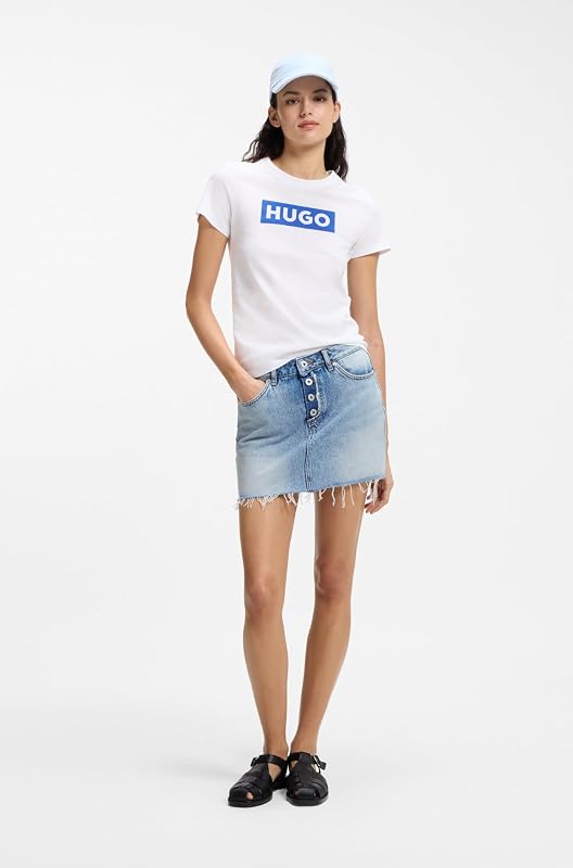 Classic tee_B Jersey, White100, S para Mujer