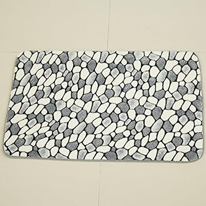 1 Pc Mémoire Mousse Absorbant Tapis De Salle De Bains Pad