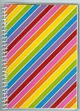 Diagonal Rainbow Sticker Album 9 x 11.25