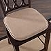 Ellington Home Non Slip Memory Foam Seat Cushion Chair Pads With Ties - 17