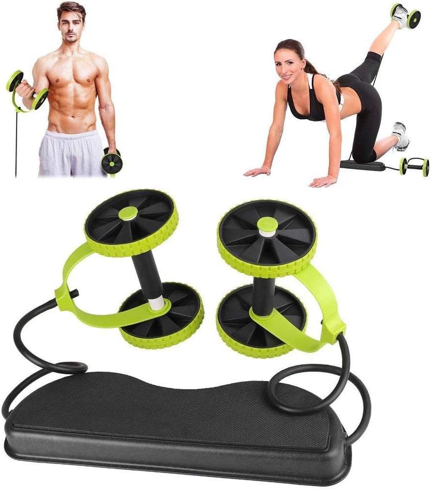 Uteruik Men Woman Fitness Abdominal Trainer ABS Workout Kit Resistance Bands Exercise Multifunction Crossfit Exercise