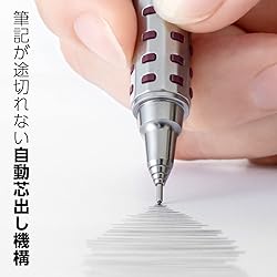 Pentel XPP2005-B Olens AT 0.5mm Dark Red Mechanical
