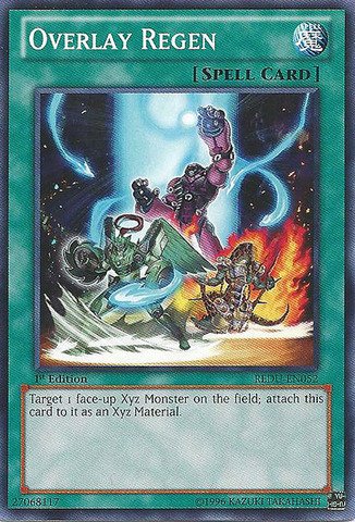 Yu-Gi-Oh! - Overlay Regen (REDU-EN052) - Return of the Duelist - 1st Edition - Common