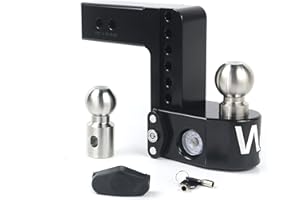 Weight Safe WS6-2.5-CER-BLA Cerakote 6" Drop Hitch w/ 2.5" Shank (8K/18.5K GTWR) Weigh Safe 6" Drop Hitch w/ 2.5" Shank Cerak