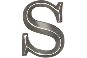 MICHAEL HEALY Monogram Letter S Door Knocker - Nickel