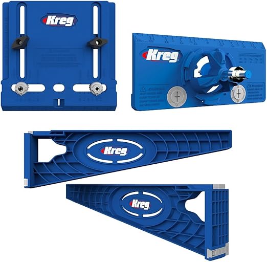 Kreg Tool Company Drawer Slide Jig With Cabinet Hardware Jig And