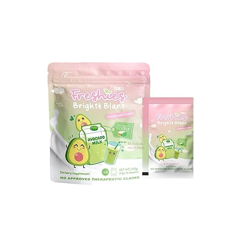 Freshies Avocado Milk 80,000mg Hydrolyzed Collagen 10 Sachets in Dubai -  UAE | Whizz Collagen