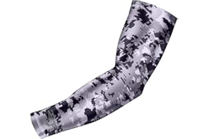 BUCWILD SPORTS B Bucwild Sports Compression Arm Sleeve - Youth & Adult Sizes - Baseball Football Basketball Sports (1 Arm Sleeve)