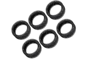 GLEAVI 6pcs Cat Water Fountain Replacement Foam for 2.0L/64Oz Pet Fountain for Cats and Small Dogs