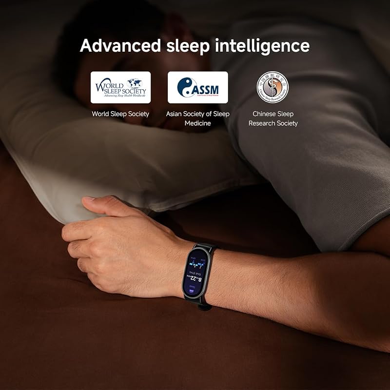 Smart Band 10, Bracelet Connecté, Autonomie 21 jours, noir