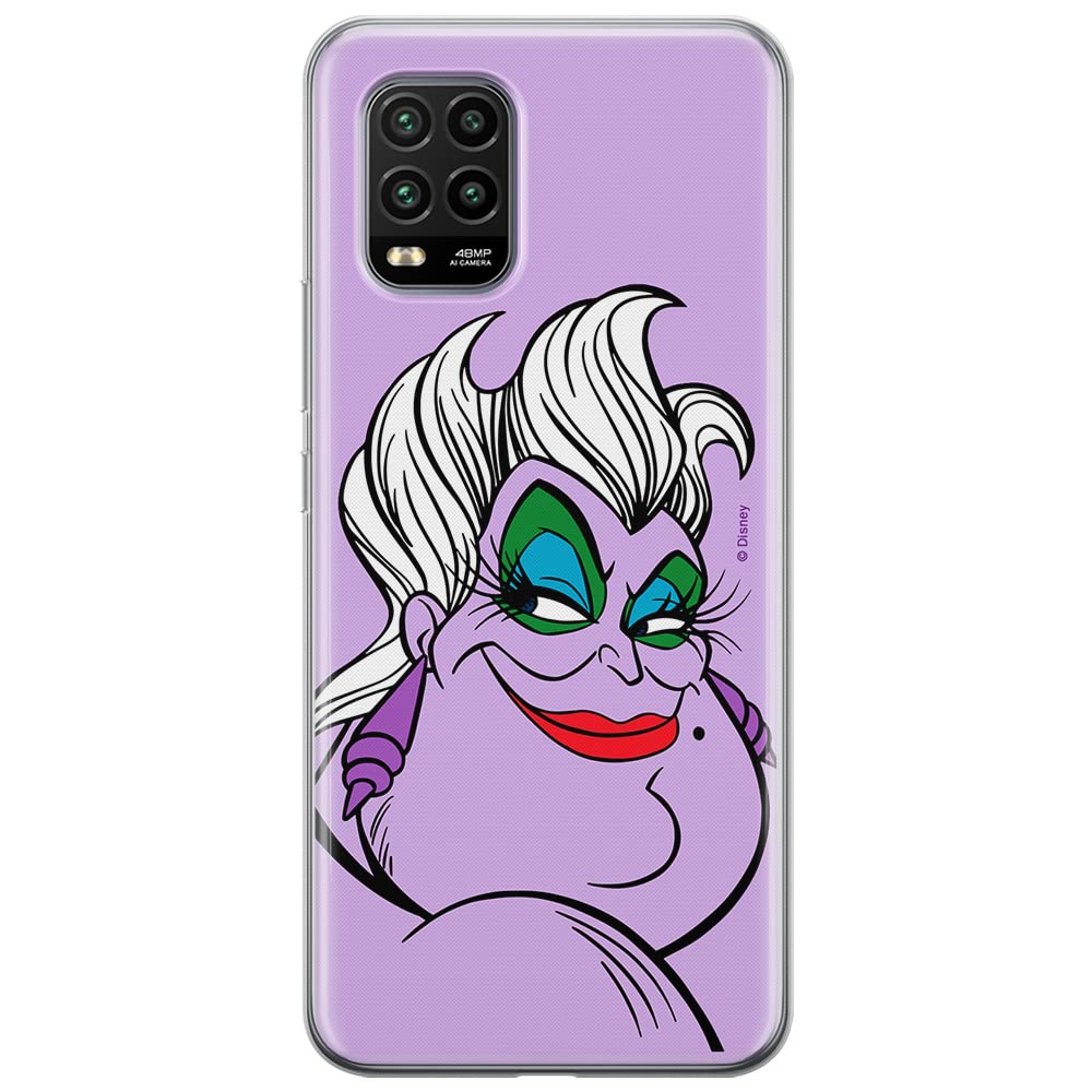 ERT GROUP mobile phone case for Xiaomi MI 10 LITE original and officially Licensed Disney pattern Ursula 001 optimally adapted to the shape of the mobile phone, case made of TPU — image 1