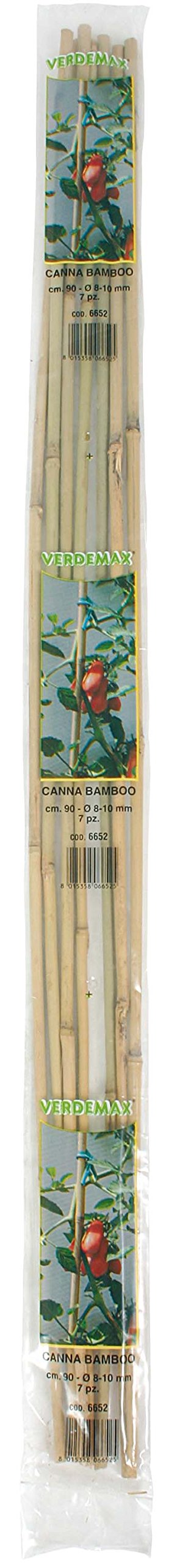 Verdemax 6650 8-10 mm Diameter 76 cm Height Bamboo Support Stake Bunch (10-Piece)