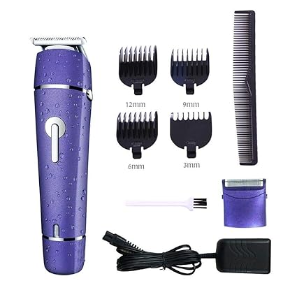 Electric Hair Clipper Trimmer For Men And Electric Beard Razor Wet