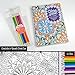 School Datebooks Adult Coloring Journal - Includes Colored Pencils - an Adult Coloring Journal with Inspirational Quotes - Spiral Bound - 6.625