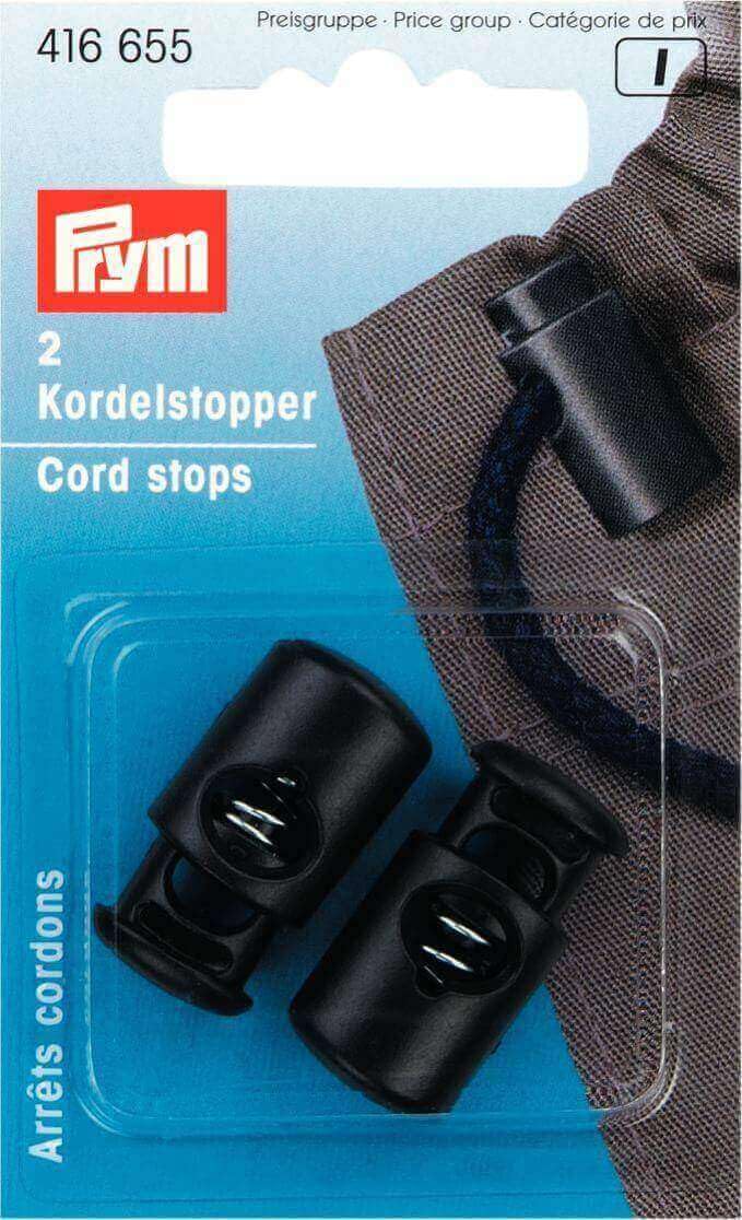 Prym - Prym Black 1-Hole Cord Stopper - 1 Unit