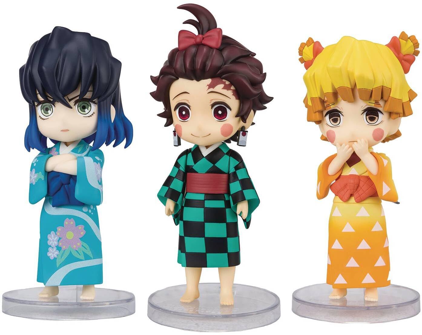 MERCHANDISING LICENCE Tamashi Nations - Demon Slayer: Kimetsu no Yaiba - Sumiko Zenko Inoko (Entertainment District Arc Set), Bandai Spirits Figuarts mini
