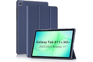 ProCase for Galaxy Tab A11+ 2025/ A9+ 11 Inch Case, Trifold Stand Folio Cover with Soft TPU Back for 11" Galaxy Tab A11 Plus/
