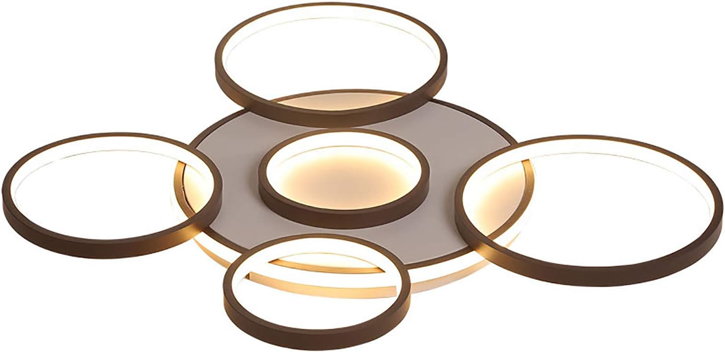 JXILY Deckenleuchte Mit Fernbedienung LED Dimmable Kreisförmige