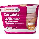 Walgreens Certainty Women's Underwear, Maximum Absorbency, 18L