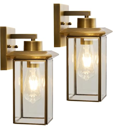 George Kovacs P1511-707-L Midnight Gold LED Outdoor Lantern, Sand