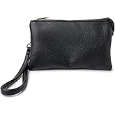 KEDZIE Eclipse Vegan Leather Convertible Purse Wallet Crossbody Bag for Women