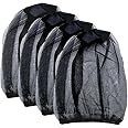 ccHuDE 4 Pcs Face Mesh Nets Mosquito Protection Nets Mosquito Hats Black Head Net Covers Face Netting Covers Large Outdoor Head Mesh Hats for Women Men