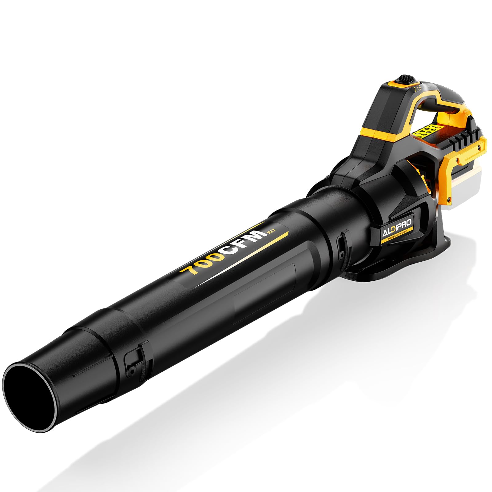 Photo 1 of 700 CFM Cordless Leaf Blower Compatible with DeWalt 20V Max Battery, 200 MPH Heavy-Duty Battery Powered Handheld Blower, Rugged Leaf Blower for Lawn Care, Yard Debris & Winter Snow (Bare Tool)