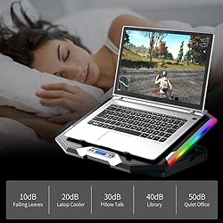 ICE COOREL Gaming Laptop Cooling Pad 15-17.3 Inch