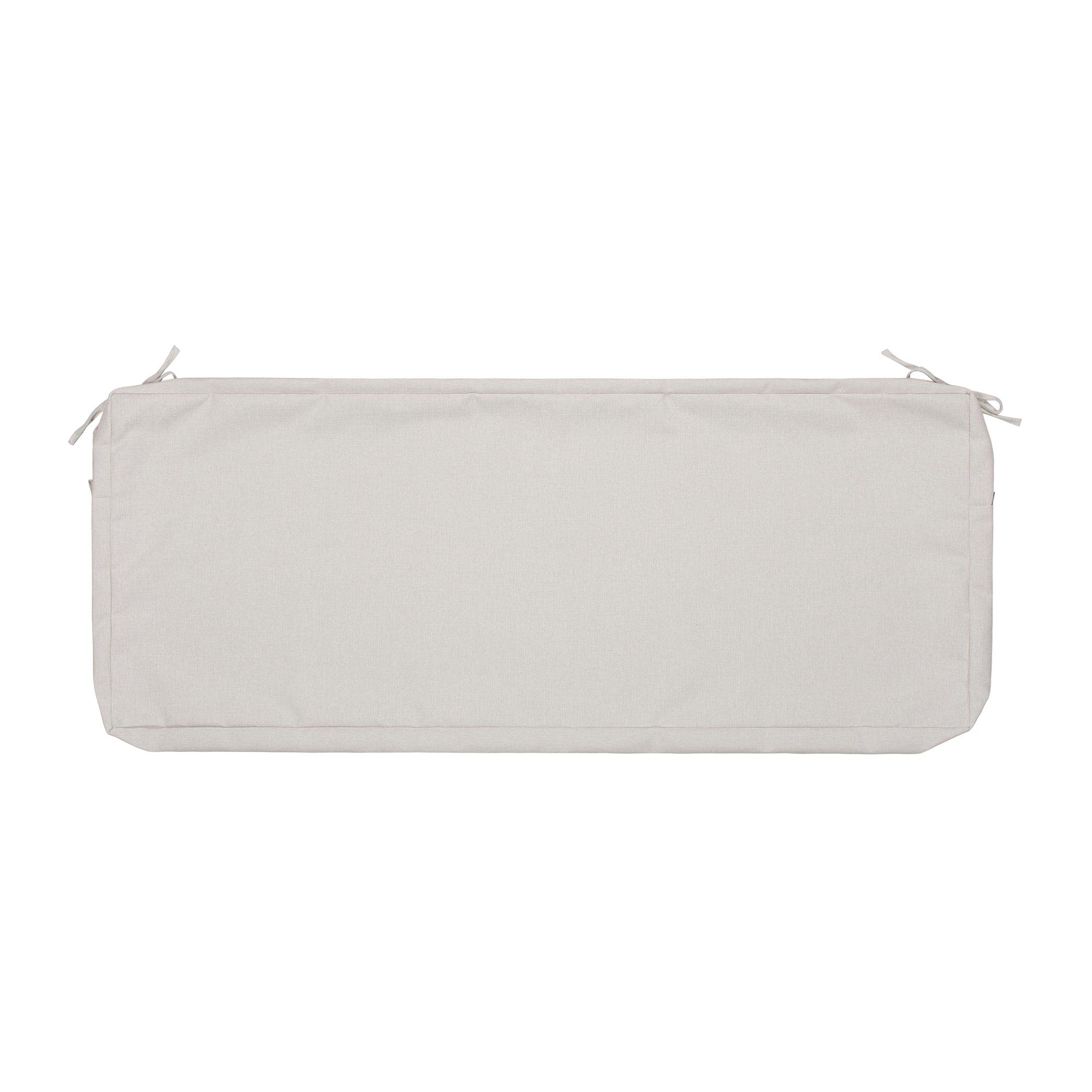 Photo 1 of Magpie Fabrics Patio Bench Loveseat Cushion Covers (Replacement Cover only, No Insert!), Waterproof Fade Resistant Swing Cushion Slipcover with Ties(45x18x3 Inch, Creamy White)