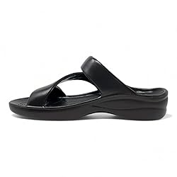 DAWGS Ladies Z Sandal,Dark Brown,5 M US