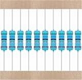 AUKENIEN 1/2W Resistor Kit 40 Values 400pcs Metal Film Resistors RoHS ±1% view 4