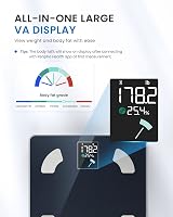 RENPHO Scale for Body Weight and BMI Large VA Screen 13 Body Comp view 2