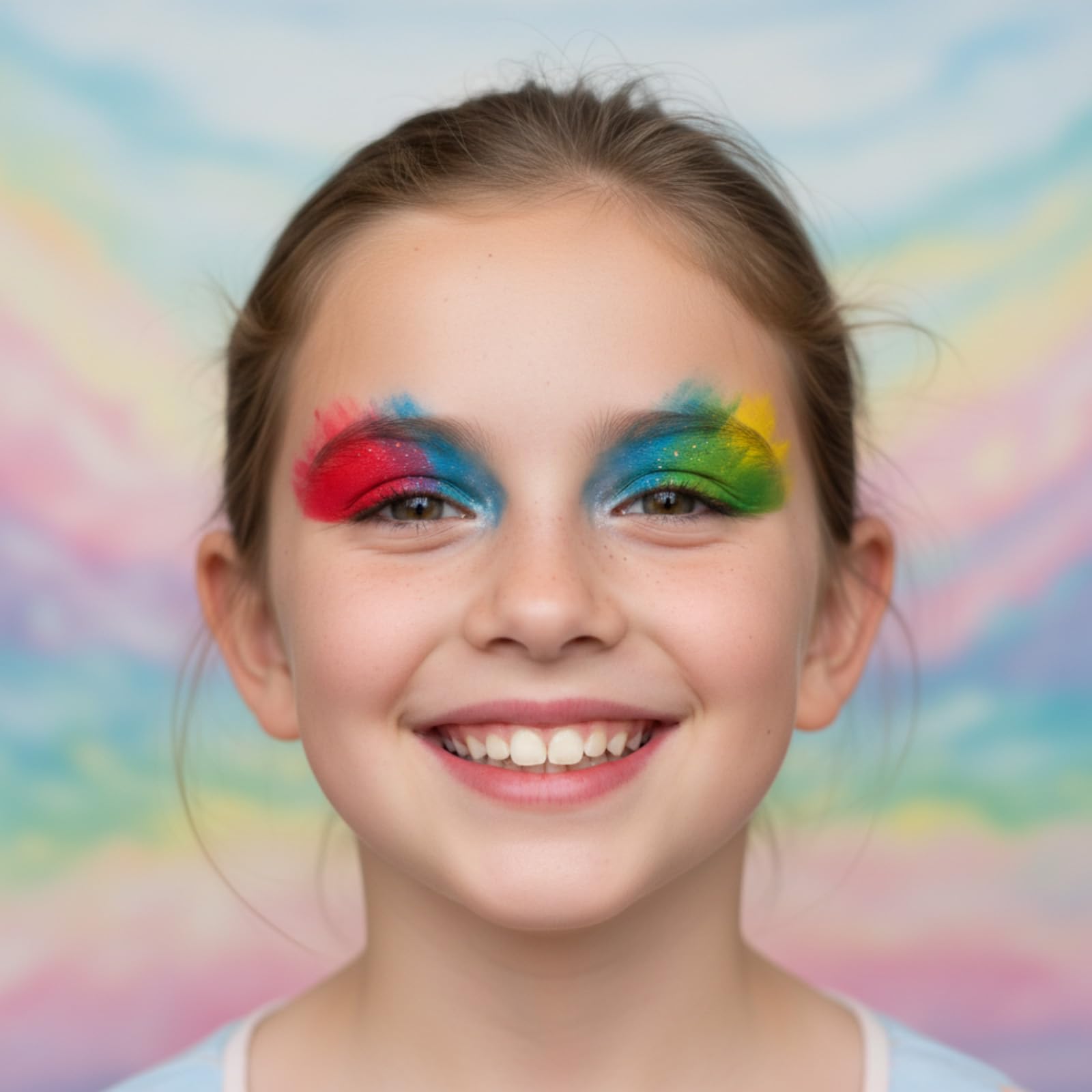 Townley Girl Barbie 35-Well Shadow Palette, Shimmery and Opaque Colors, Pigmented Blendable, 8 Application Brushes Ages 8+, Perfect for Parties, Sleepovers & Makeovers, By Townley Girl