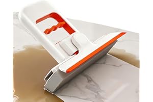 Mini Desktop Mop,Strong Absorbent Foldable,Mini Mop for Bathroom - for Bathroom Bedroom Living Room Window Car Interior Desks