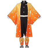 Nuoqi Zentisu Tanjiro Cosplay Adult Giyuu Tomioka Outfit Shinobu Anime Halloween Costume