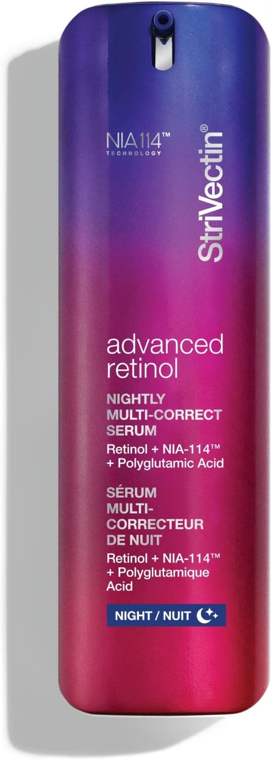 StriVectin Advanced Retinol Nightly Multi-Ccorrect Serum 1 Oz 30ml