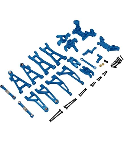 Metal Rear Gearbox Cover For Hyper Go RC Cars - 6061 Aluminum Alloy Replacement Part