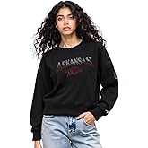 Pro Standard NCAA womens Womens College Jewels Brushed Back French Terry Crewneck Sweatshirt