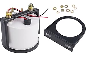 2" 52mm Car Fuel Level Gauge Meter with White LED Light, 12V 240-33 Ohm, for Most Cars