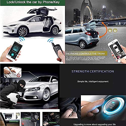 Remote Start for cars PKE Keyless Entry One Button Engine Automatic