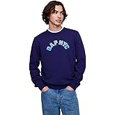 GAP mens Fashion Logo Crew Sweatshirt