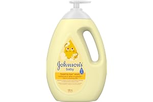 Johnson's Baby Wash and Shampoo for Baths, Head-to-Toe, Tear Free, 1000 ml