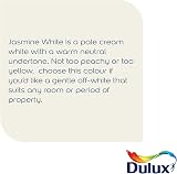 Dulux Weathershield Smooth Masonry Paint Jasmine White 5L view 4