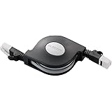 エレコム LANケーブル 2.5m ツメが折れない 巻取 CAT6 ブラック LD-MCTGT/BK2