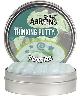 Crazy Aaron's Thinking Putty, 3.2 Ounce, Phantoms Foxfire