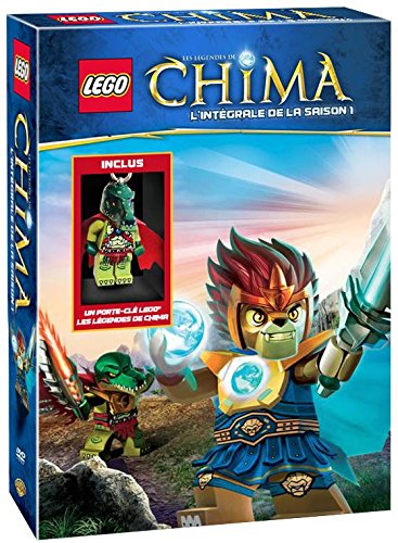 LEGO - Les légendes de Chima - Saison 1 - Coffret DVD + Porte-clefs LEGO Chima